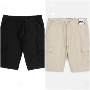 2pcs Combo Black&Offwhite